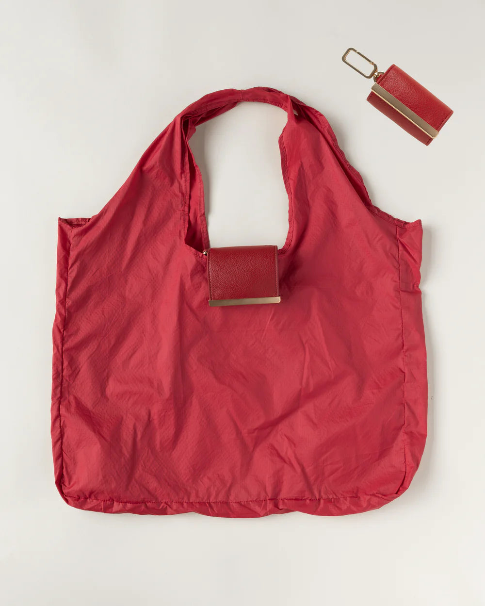 keychain tote - olive