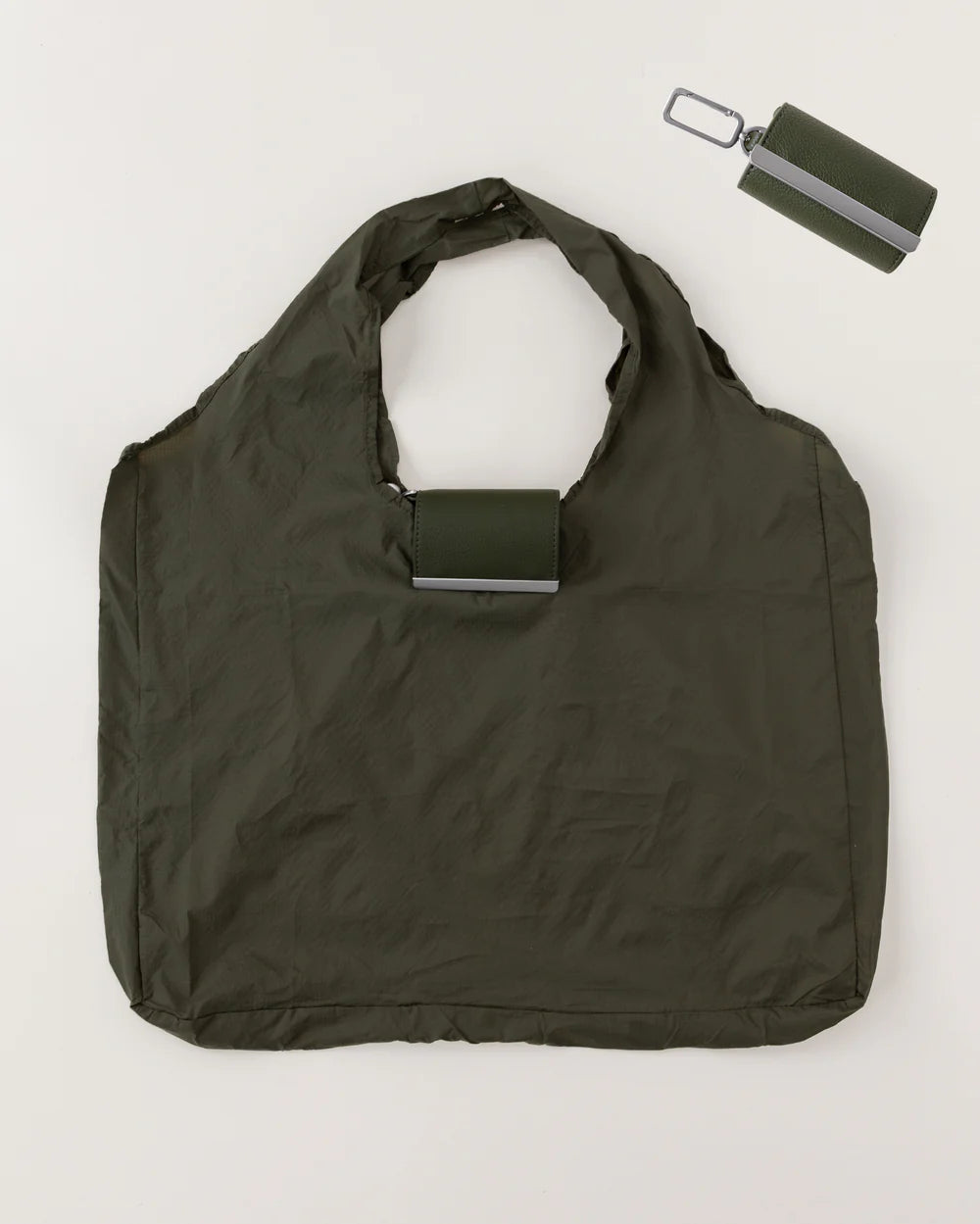 keychain tote - olive