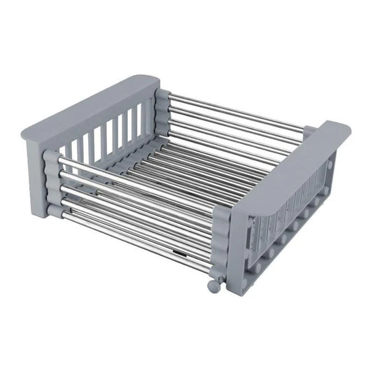 Expandable Sink Rack – Perfect for Fruits, Veggies & Dish Draining