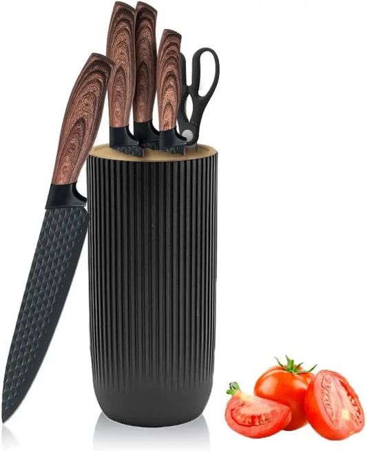 Anti-rust and non-stick stainless steel sharp kitchen knife set