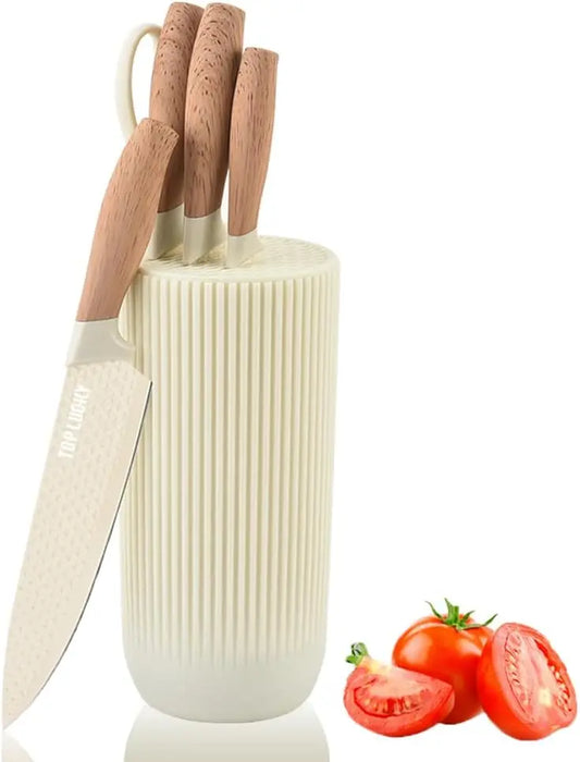 Anti-rust and non-stick stainless steel sharp kitchen knife set