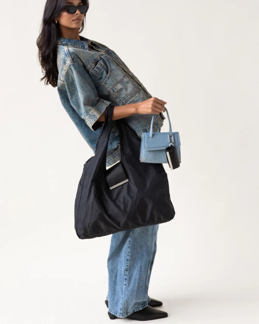 keychain tote - olive