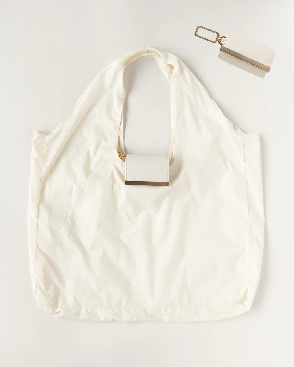 keychain tote - olive