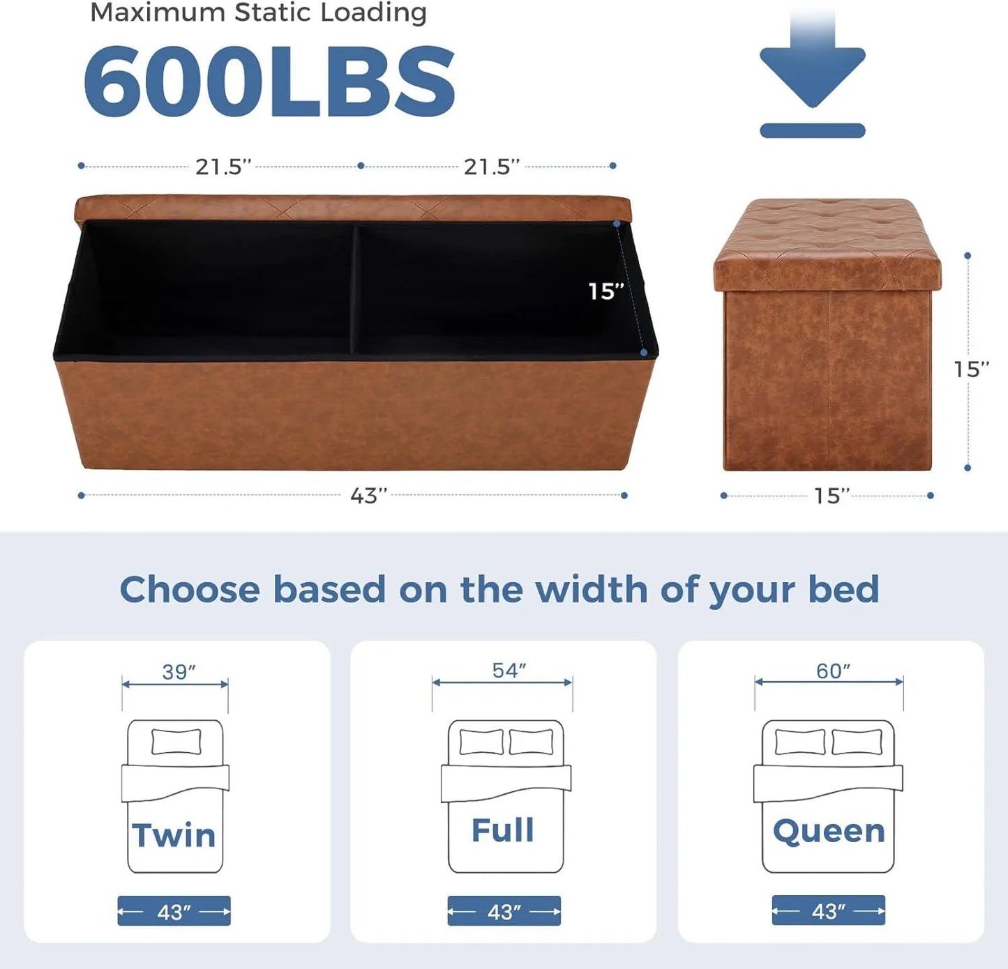Leather Storage Box