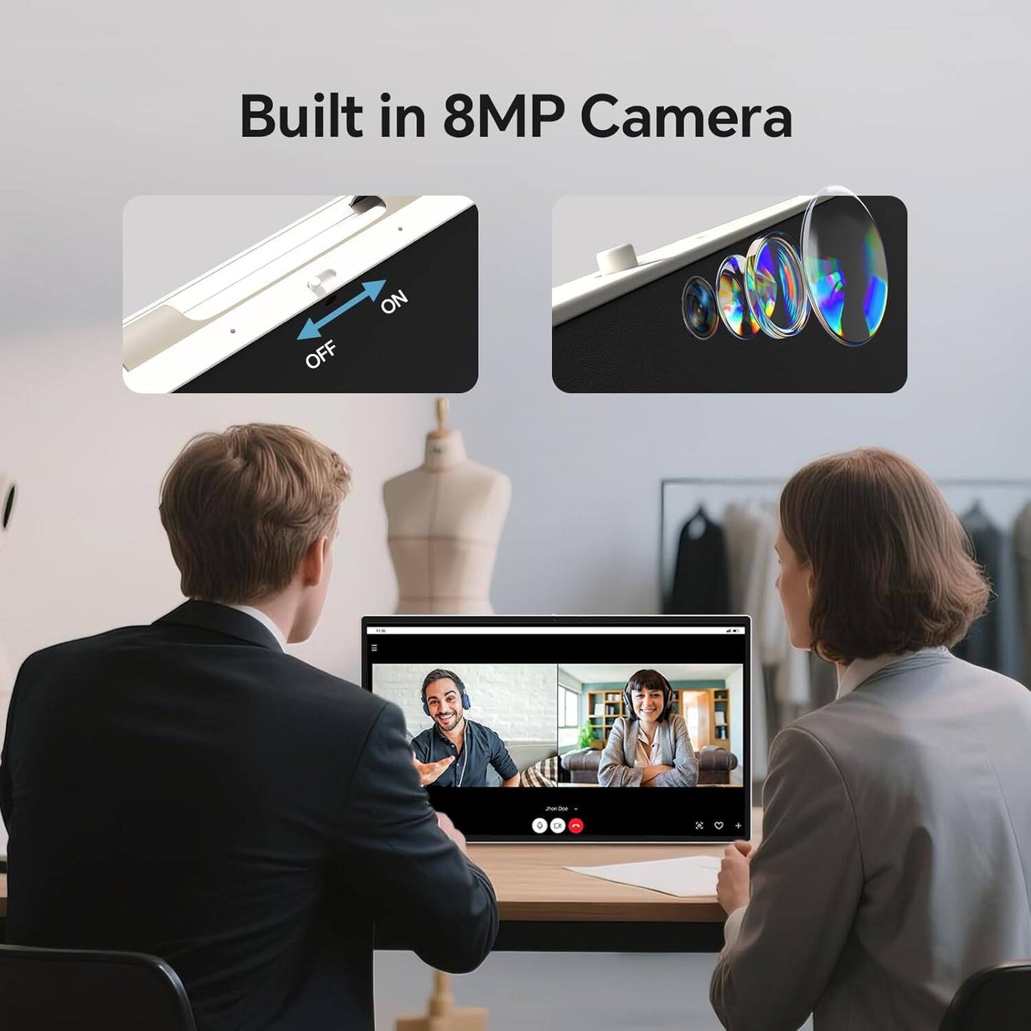 π24.5-Inch Smart Touch Portable TV