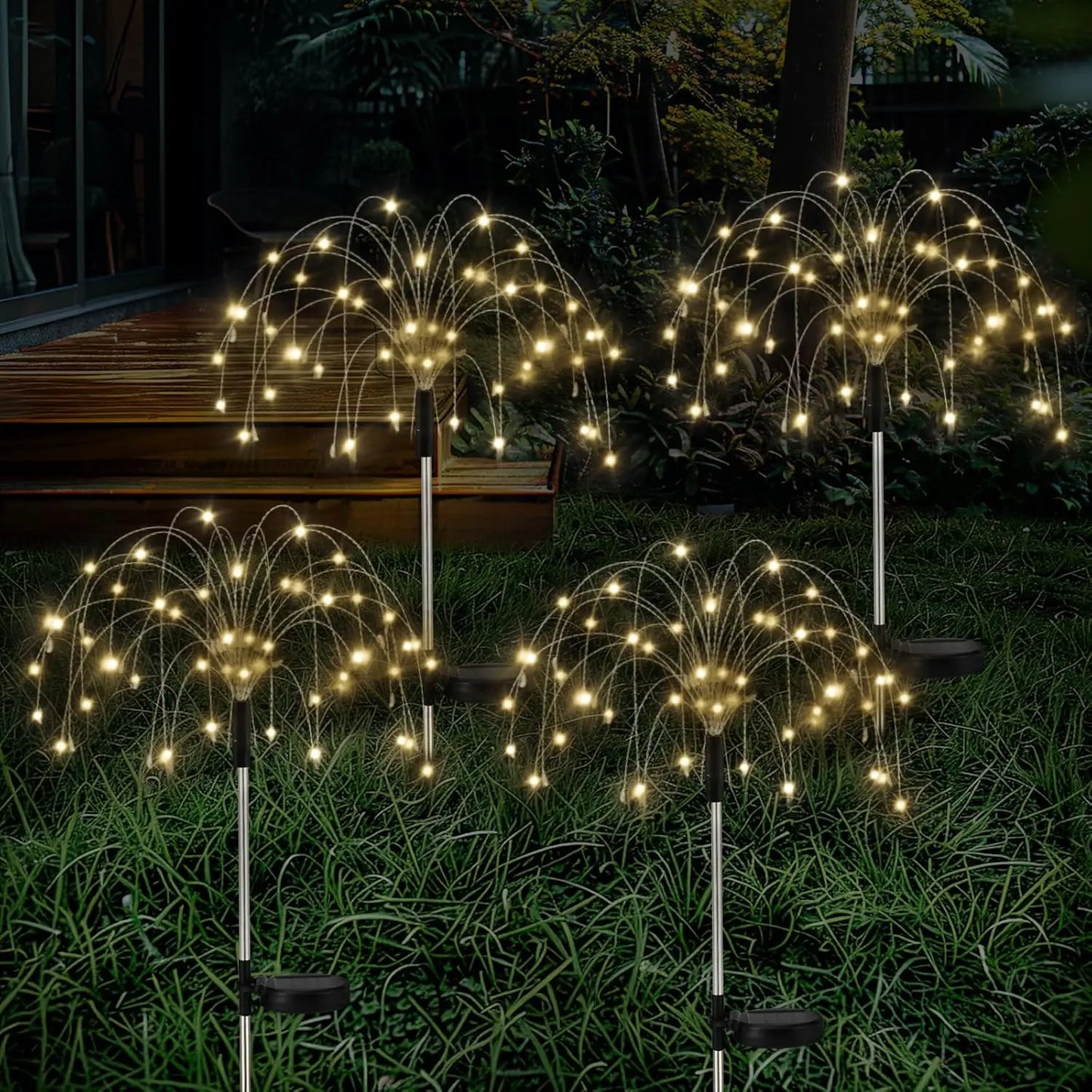 Fireworks Solar Garden Lights
