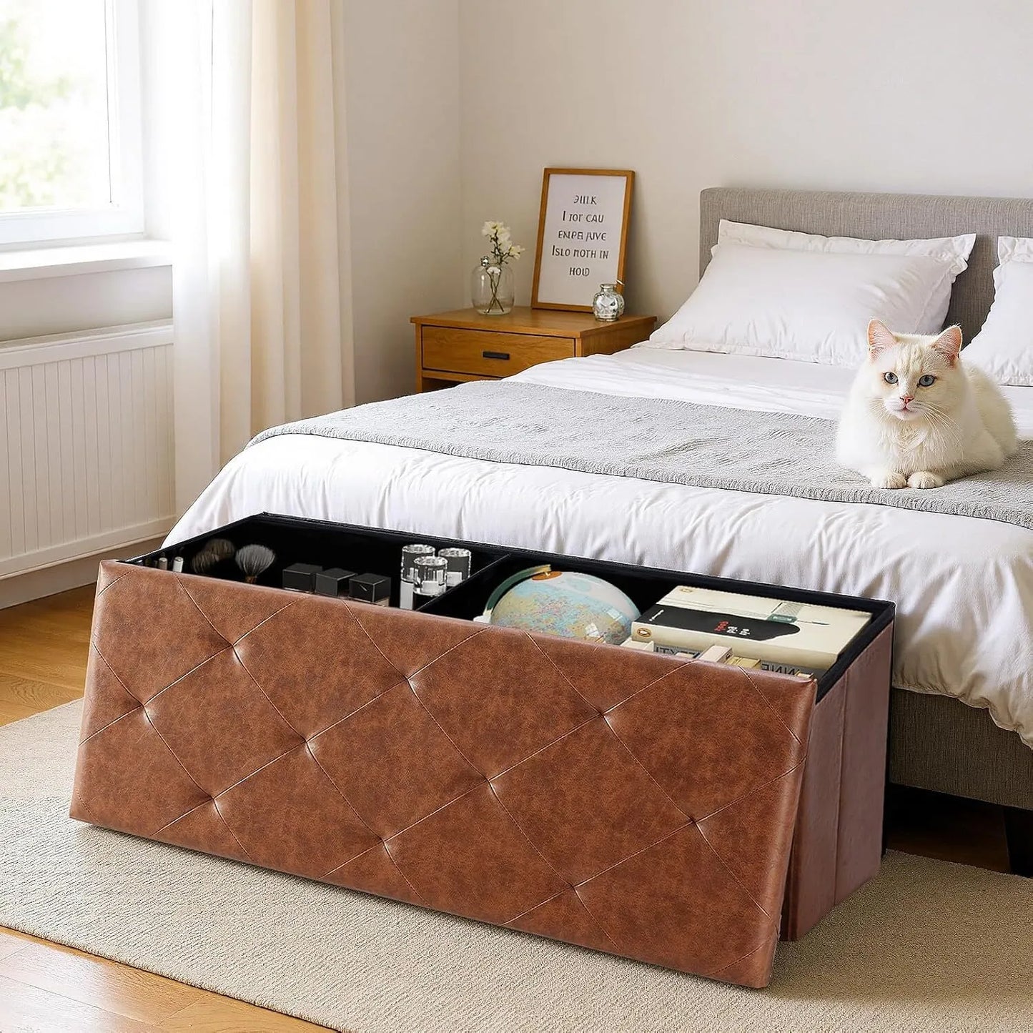 Leather Storage Box