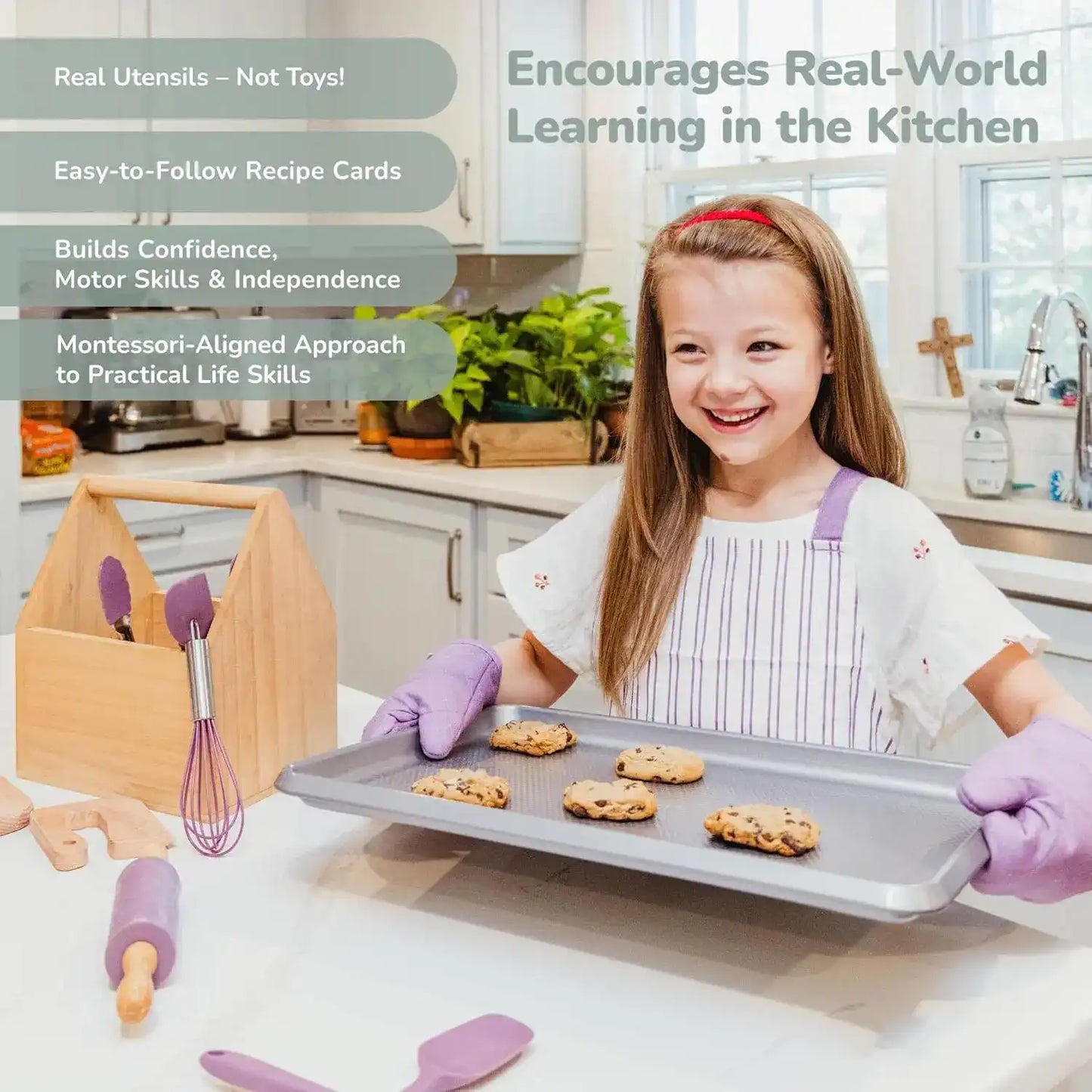 Little Chef Kids' Cooking and Baking Set