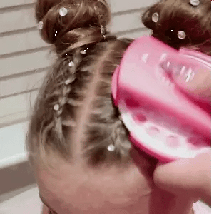 š Glitter Diamond Styling Tools Hair Gemstone Styling Setš