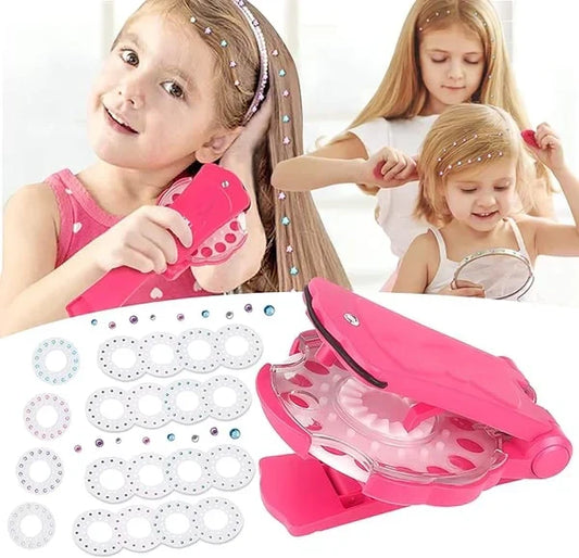 💎 Glitter Diamond Styling Tools Hair Gemstone Styling Set🌟