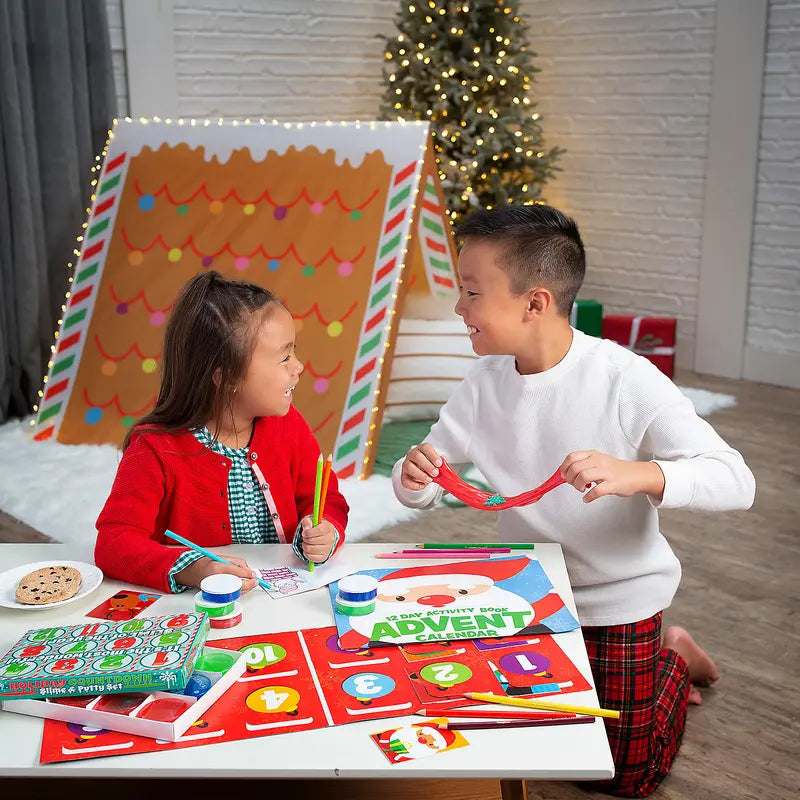 45" x 33" Christmas Gingerbread House Brown Nonwoven Play Tent