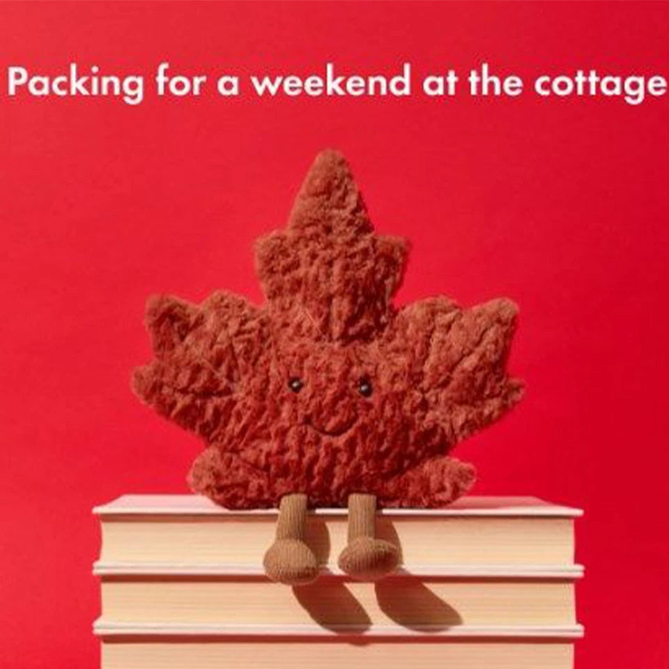 Mr. Maple Leaf plush toy
