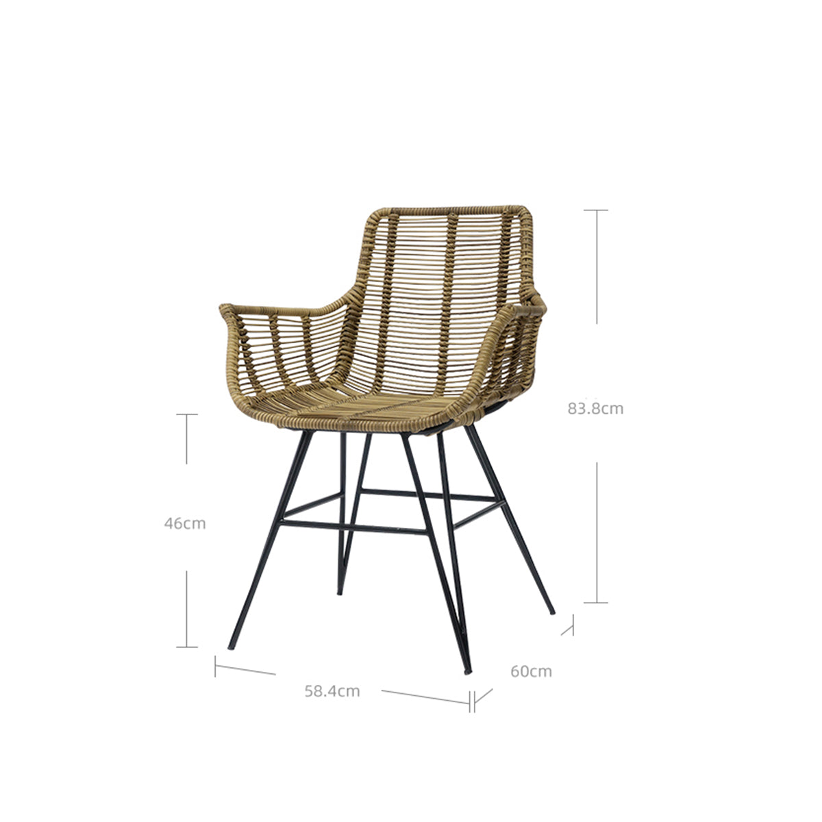 Nicara Rattan Armchair